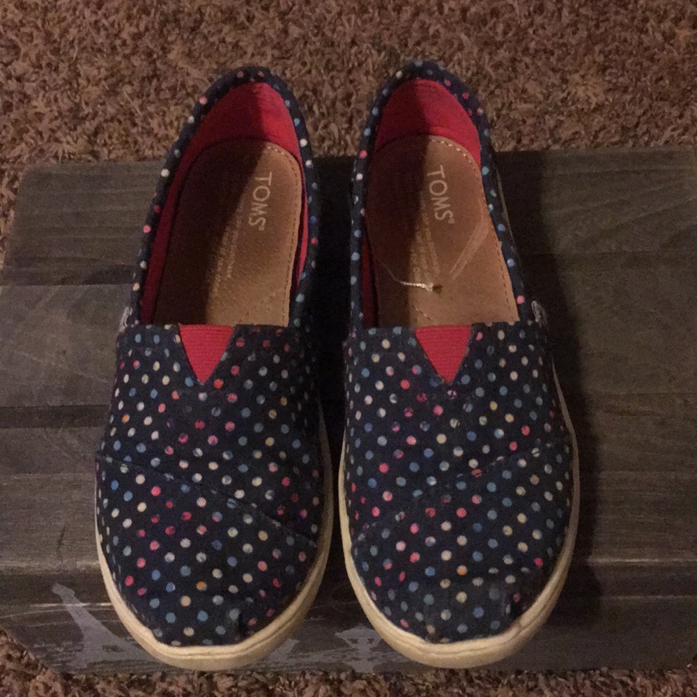 Tom’s youth 2 girls shoes